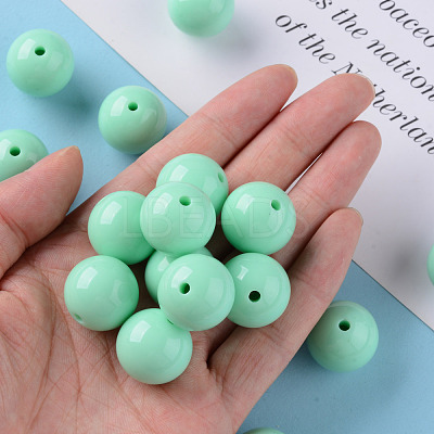 Opaque Acrylic Beads MACR-S370-C20mm-A05-1