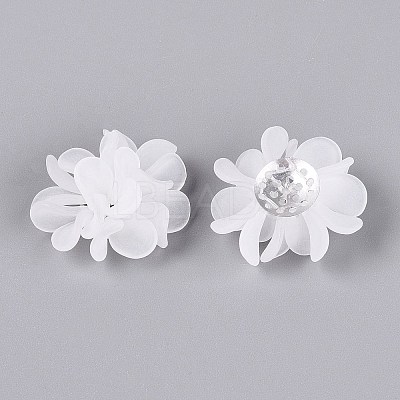 Frosted Transparent Acrylic Cabochons AC-N177-01A-01-1