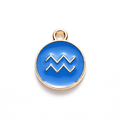 Alloy Enamel Pendants LS-ENAM-S124-01A-02J-1
