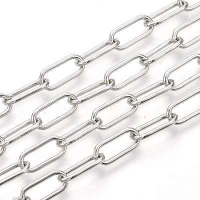 Unwelded Iron Paperclip Chains CH-S125-09A-P-1