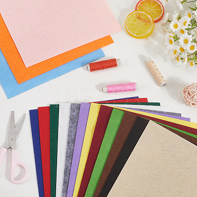 15Pcs Felt Non Woven Fabric DIY-SP0003-93N-1