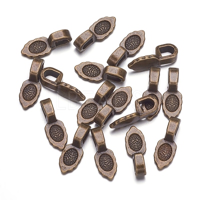 Tibetan Style Pendant Bails MAB3357Y-1