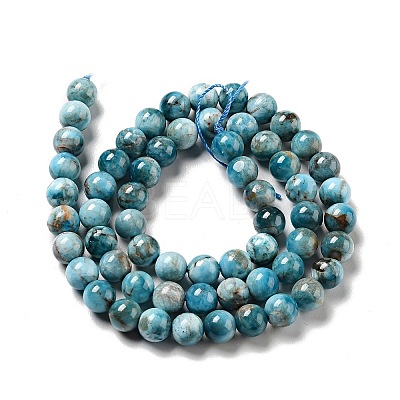 Natural Apatite Beads Strands X-G-G858-01A-1