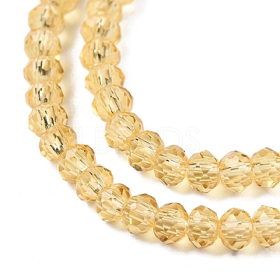 Glass Beads Strands EGLA-A044-T1mm-D03-1