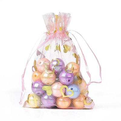 Organza Drawstring Jewelry Pouches OP-I001-B04-1