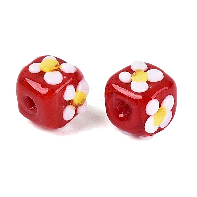 Handmade Bumpy Lampwork Beads LAMP-N042-22A-04-1