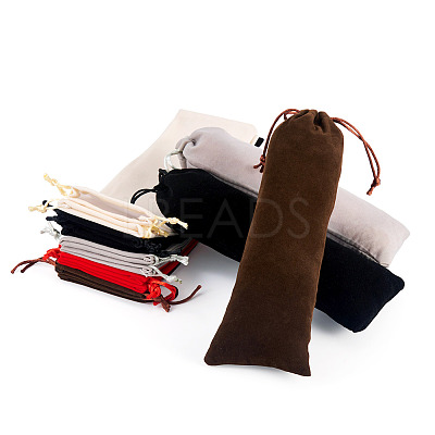 10Pcs Velvet Drawstring Pouches TP-TA0001-06B-1