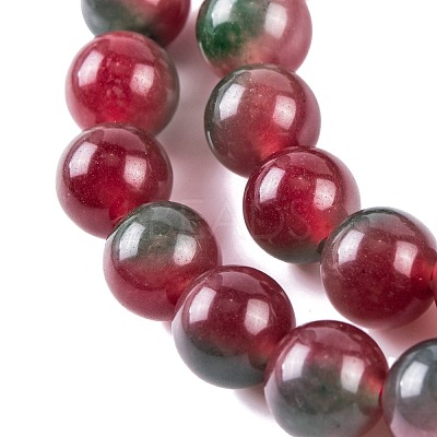 Natural Malaysia Jade Beads Strands G-A146-8mm-C13-1