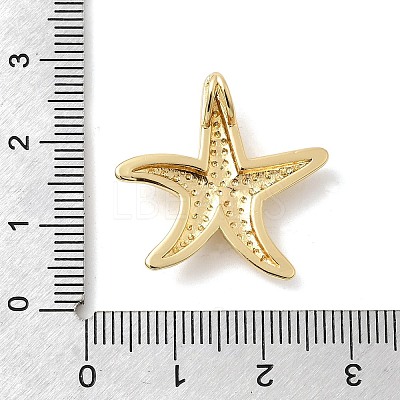 Brass ABS Plastic Pearl Pendants KK-H529-41G-1