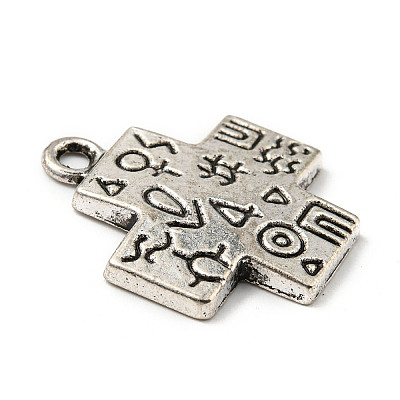 Tibetan Style Alloy Pendants PALLOY-P293-162-1