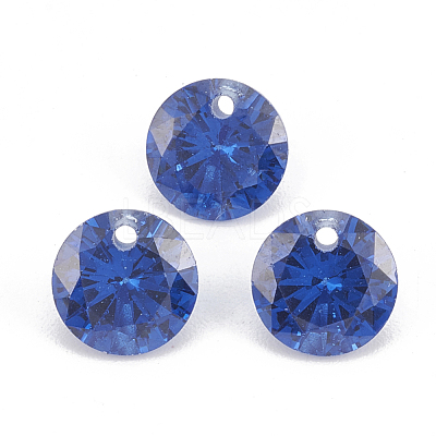 Cubic Zirconia Charms ZIRC-N033-C-07-1