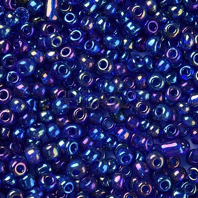 6/0 Round Glass Seed Beads SEED-US0003-4mm-168-1