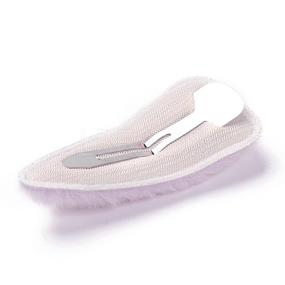 Tarnish Resistant Plush Snap Hair Clips PHAR-P004-07-1