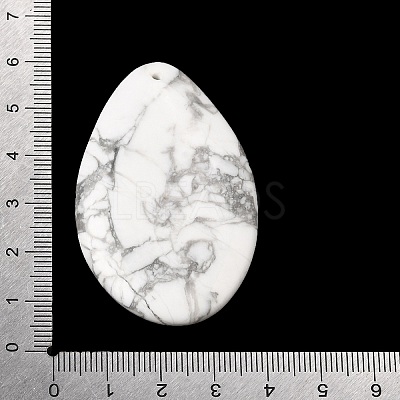 Natural Howlite Big Pendants G-F820-05A-12-1