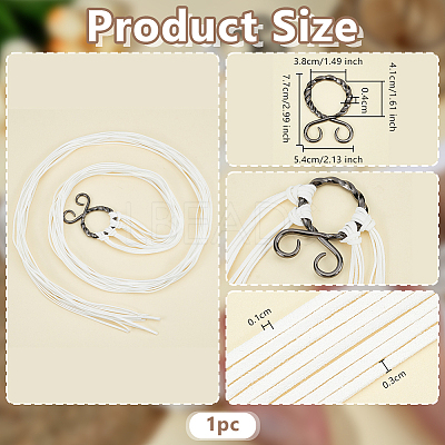 1 Bag PU Imitation Leather Belts AJEW-OC0015-66A-1