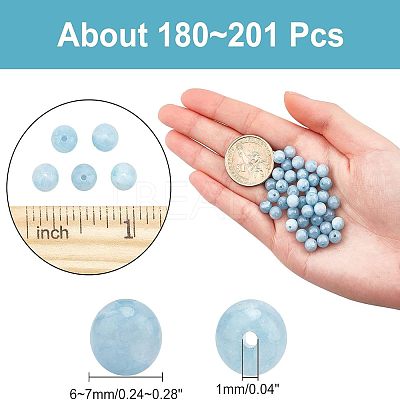 3 Strands Natural Chalcedony Beads Strands G-NB0002-66-1
