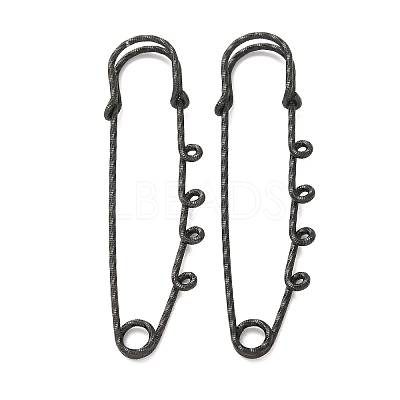 304 Stainless Steel Safety Pins Brooch Findings STAS-C181-01F-B-1