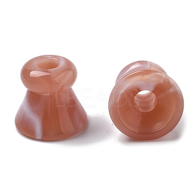 Two Tone Acrylic Beads OACR-S042-04I-1