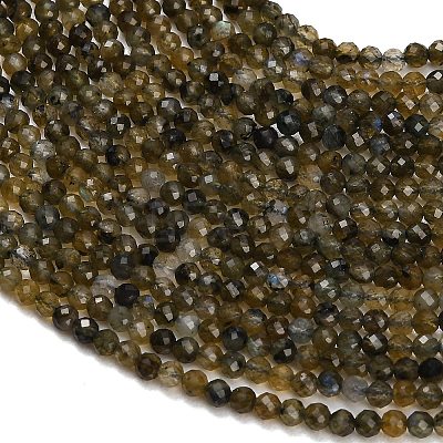 Natural Labradorite Beads Strands GG-CBA9722-A03-2mm-1