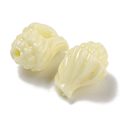 Synthetic Coral Carved Beads Strands CORA-I023-06-1