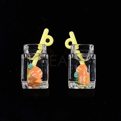 Imitation Drink Resin Pendants LS-X-CRES-S359-32M-1
