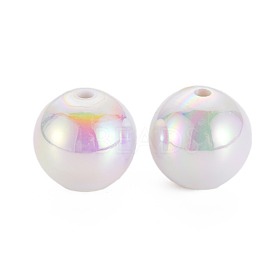 Opaque Acrylic Beads MACR-S370-18mm-01-1