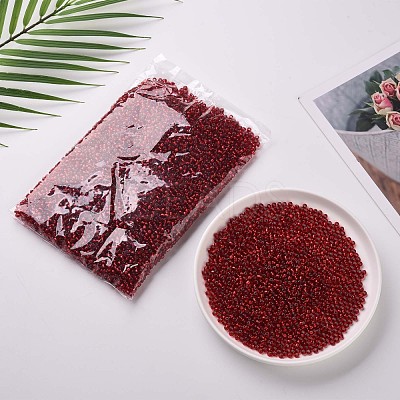 6/0 Glass Seed Beads SEED-A005-4mm-25-1