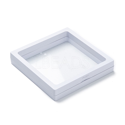 Square Transparent PE Thin Film Suspension Jewelry Display Stands CON-D009-02B-01-1