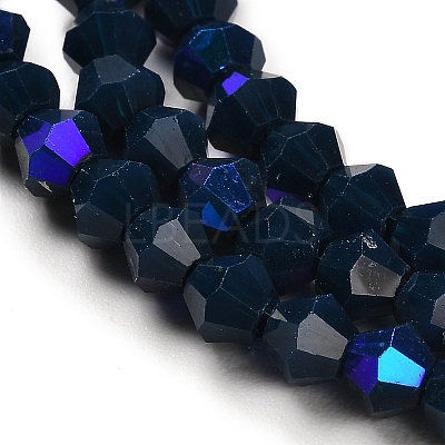 Opaque Solid Color Imitation Jade Glass Beads Strands LS-EGLA-A039-P4mm-L09-1