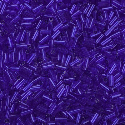 Transparent Glass Bugle Beads SEED-N005-001-C15-1