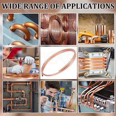 Copper Pipe for Refrigerator Freezer and Air Conditioner CWIR-WH0013-007B-1