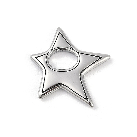 316 Surgical Stainless Steel Pendants X-STAS-G349-17P-1