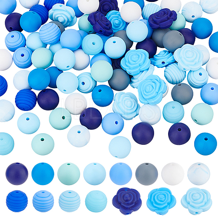 DICOSMETIC Food Grade Eco-Friendly Silicone Beads SIL-DC0001-28-1