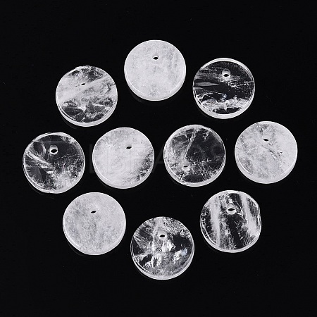 Natural Quartz Crystal Pendants G-Q606-41I-1