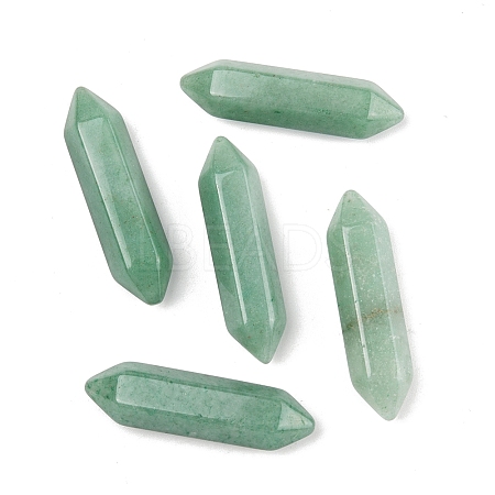 5Pcs Natural Green Aventurine Healing Stones G-FS0005-83A-1