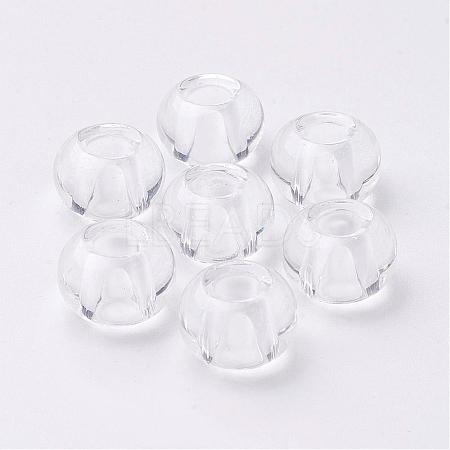 Glass European Beads GDA006-01-1