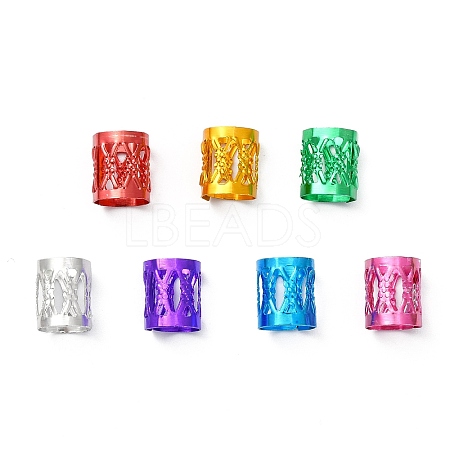 Aluminum Dreadlocks Beads Hair Decoration ALUM-R003-M-1-1