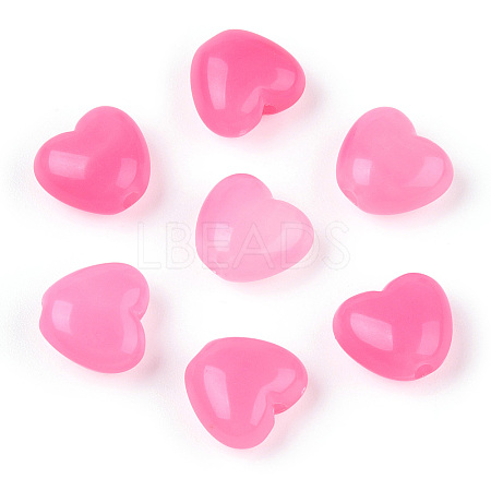 Opaque Acrylic Beads MACR-F079-04D-1