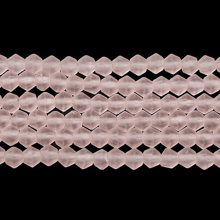 Imitate Austrian Crystal Frosted Glass Beads Strands EGLA-A039-T2mm-MD26-1