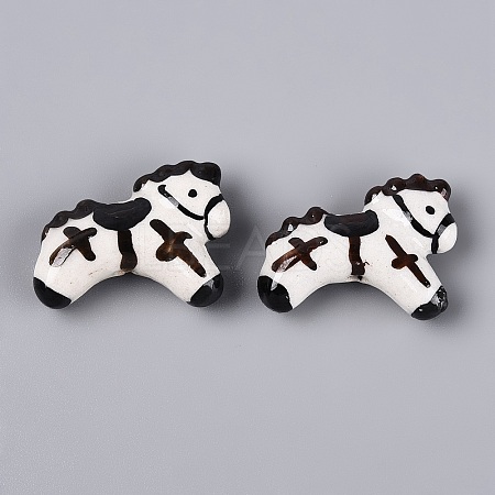 Handmade Porcelain Ceramic Beads PORC-Q005-01A-1