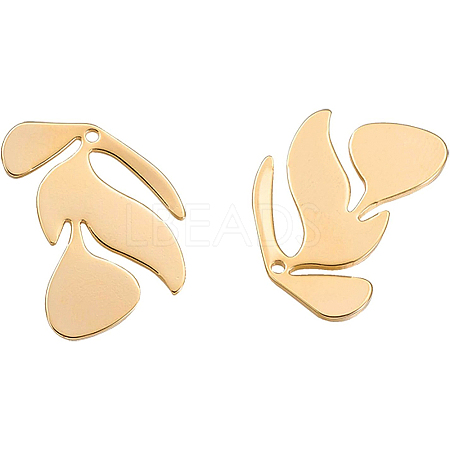 Brass Pendants KK-BC0005-18G-1