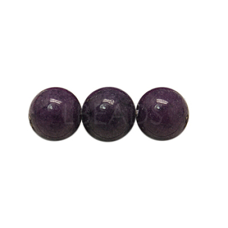 Natural Mashan Jade Beads Strands X-G-H1626-6MM-40-1