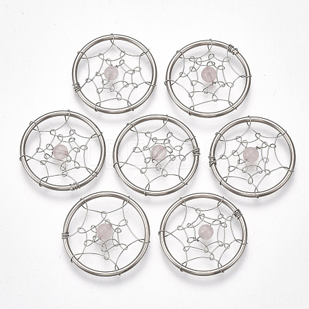 304 Stainless Steel Pendants STAS-S109-01I-1
