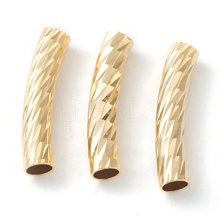 Brass Tube Beads KK-Y003-87A-G-1