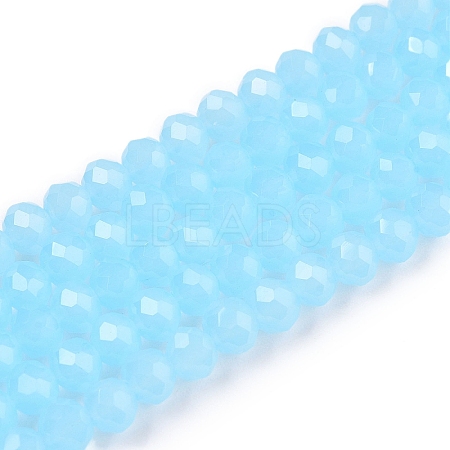 Glass Beads Strands EGLA-A044-J4mm-D04-1