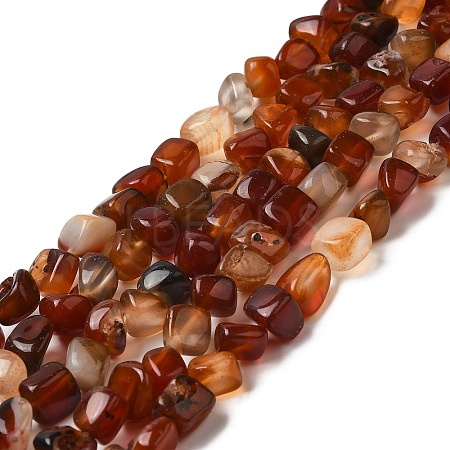 Natural Agate Beads Strands G-F745-10-1