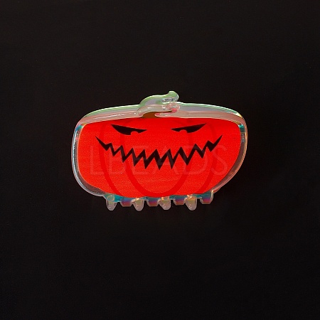 Halloween Theme PVC Claw Hair Clips PW-WGDD764-11-1