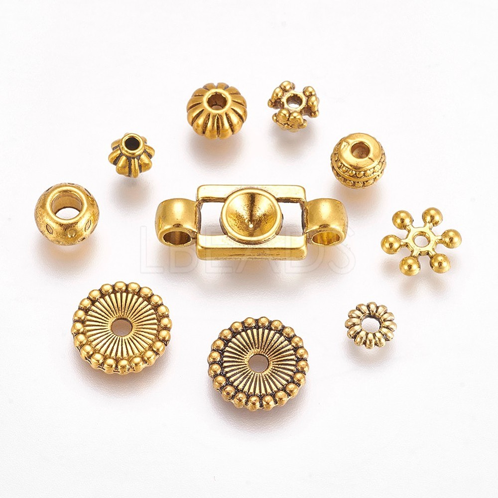 Tibetan Style Alloy Spacer Beads - Lbeads.com