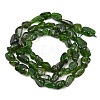 Natural Green Diopside Beads Strands G-G464-A01-01-3