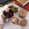 3 Rolls 3 Styles Burlap Ribbon OCOR-YS0001-04-6